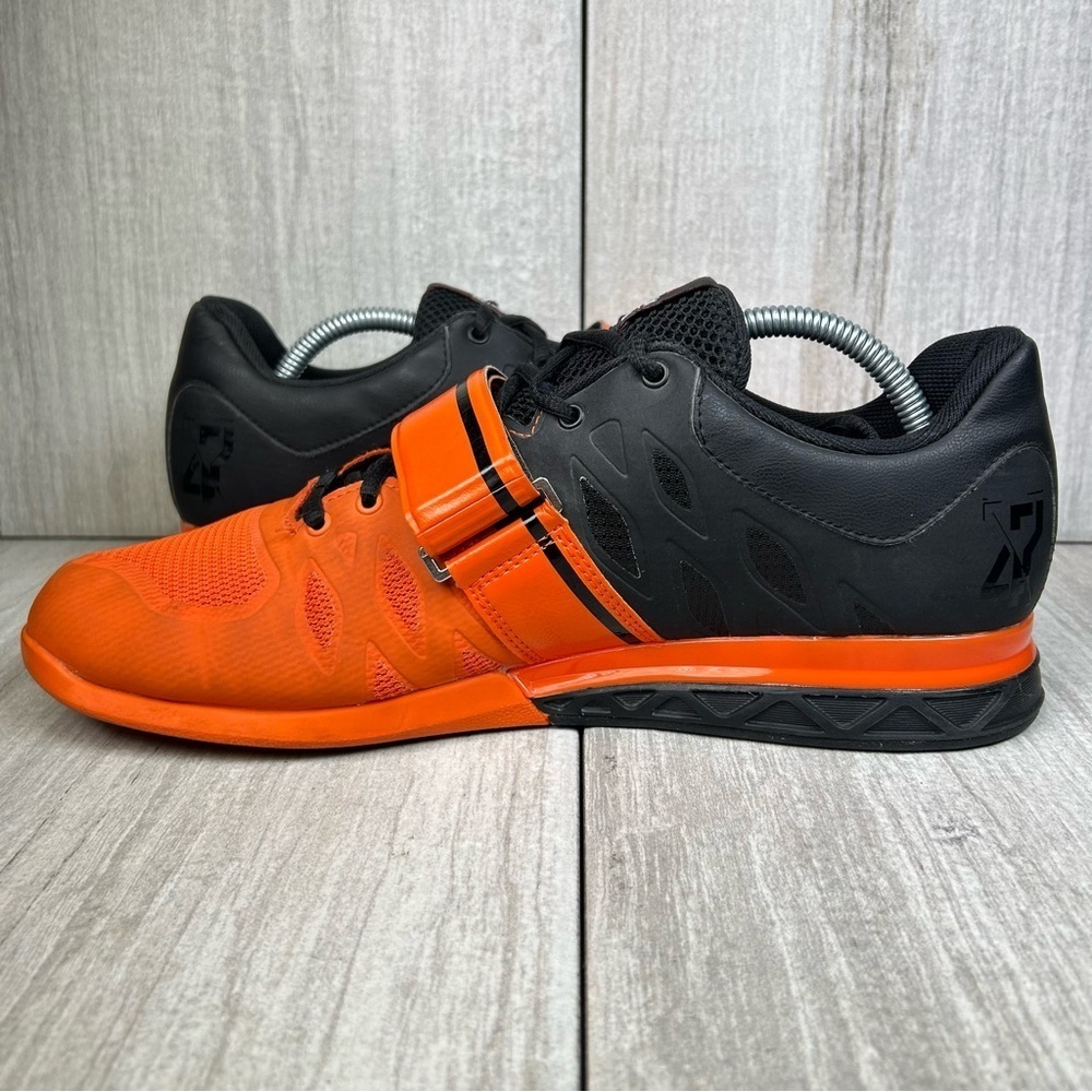 Reebok CrossFit Lifter 2.0 Weight Training Sneaker Orange Athletic Mens Size 10 - Picture 2 of 11
